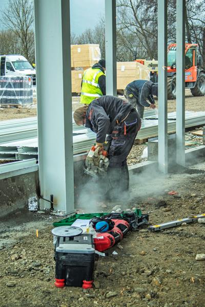 Suivi de chantier village d'entreprises Sillingy (du 18 décembre 2016 au 8 janvier 2017)